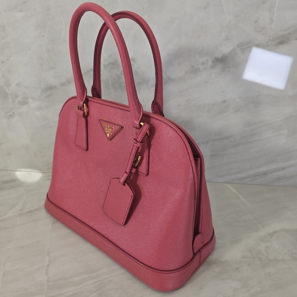 Prada Promenade Saffiano "Barbie Pink" Bag - Picture 5 of 16
